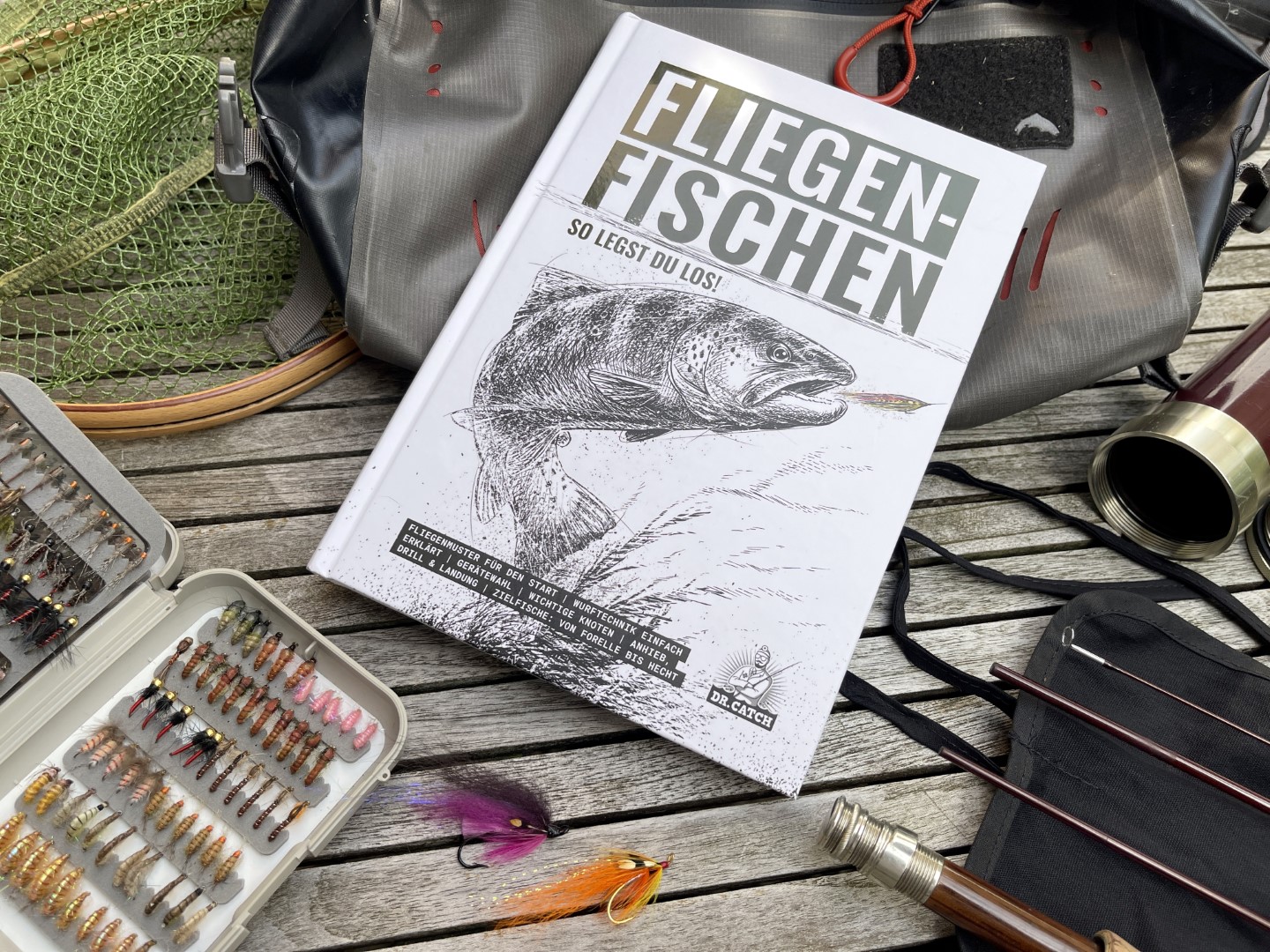 Fliegenfischen-Buch von Dr. Catch